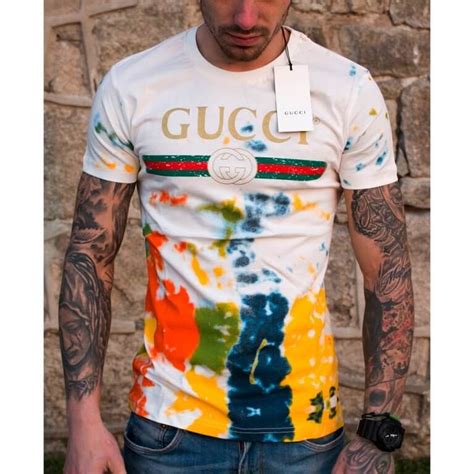 fake gucci tie dye shirt|are gucci t shirts real.